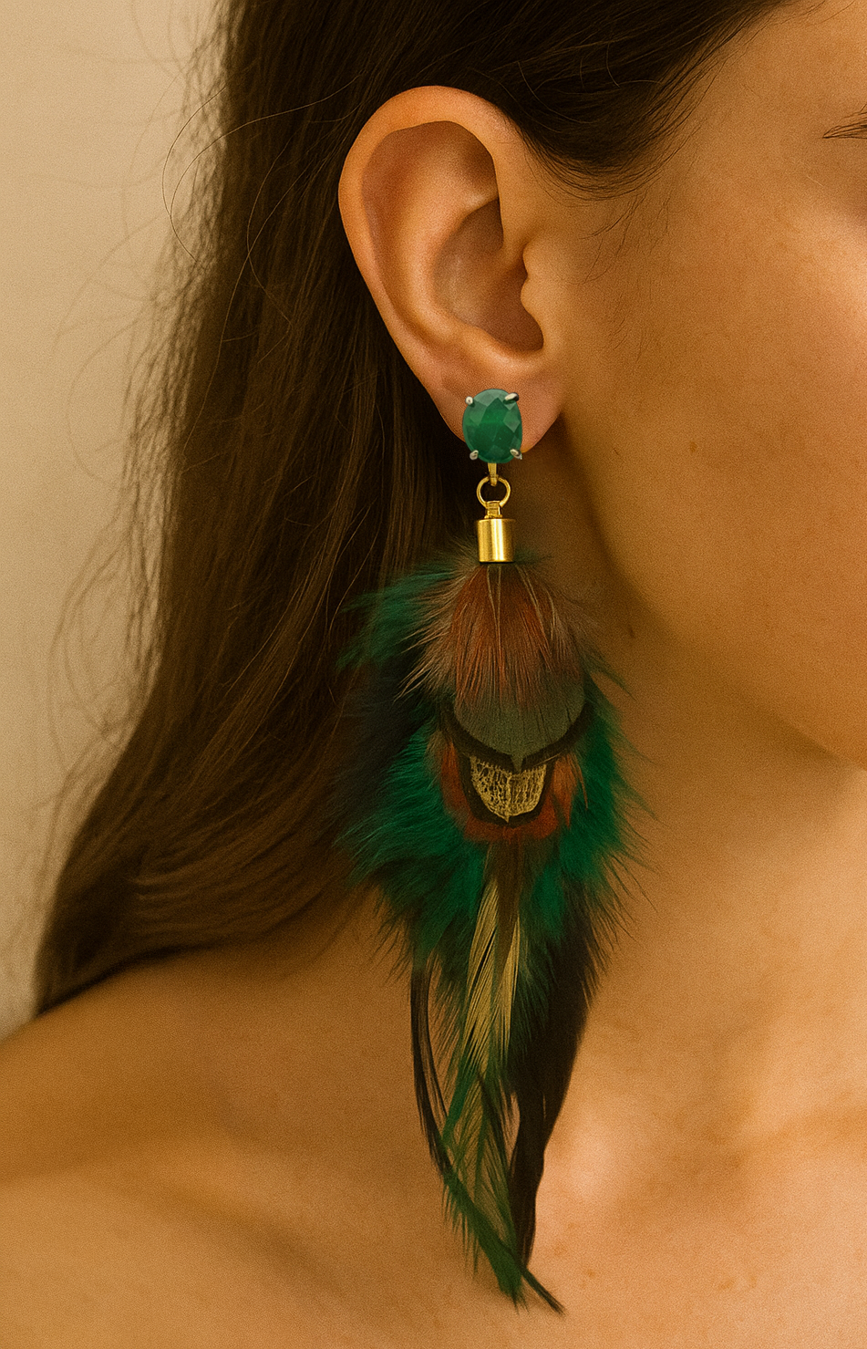 Green Feathers