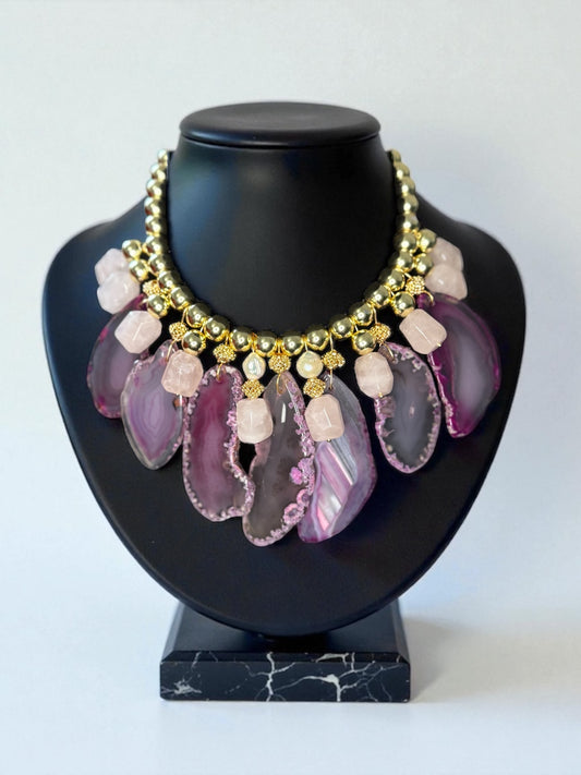 Ultra Healing Lilac Necklace