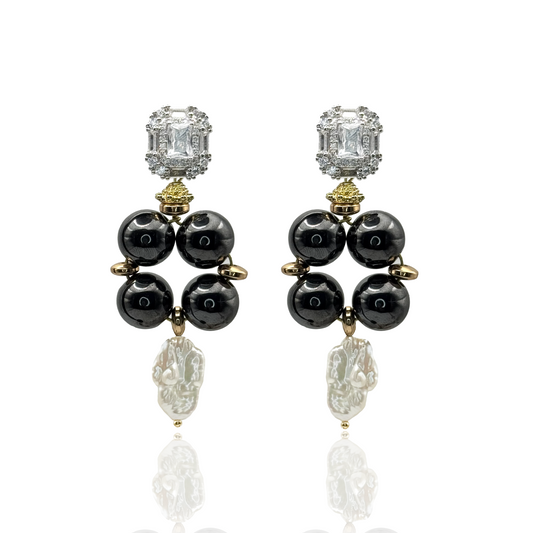 black_hematite_gemstone_earrings