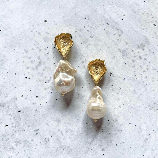 Elegant Baroque Pearl Drops