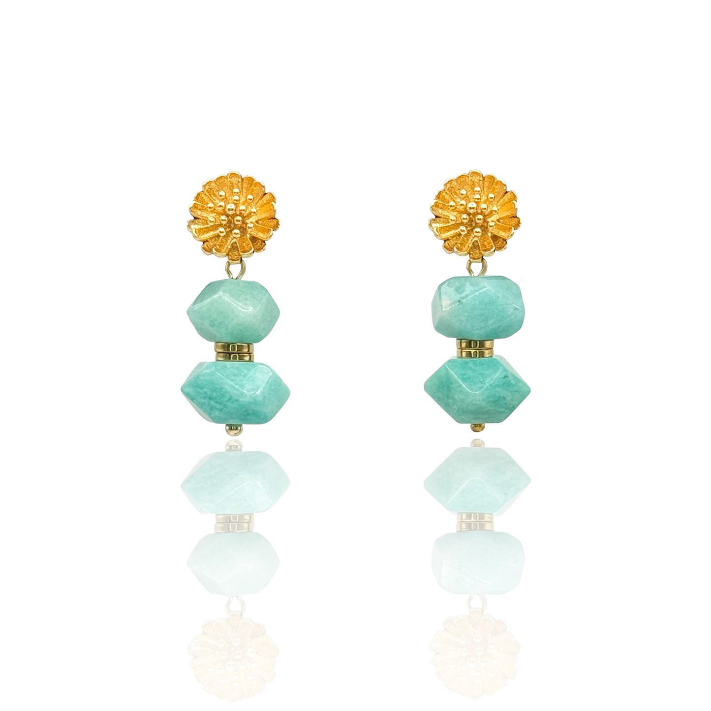 small-turqouise-amazonite-drop-earrings